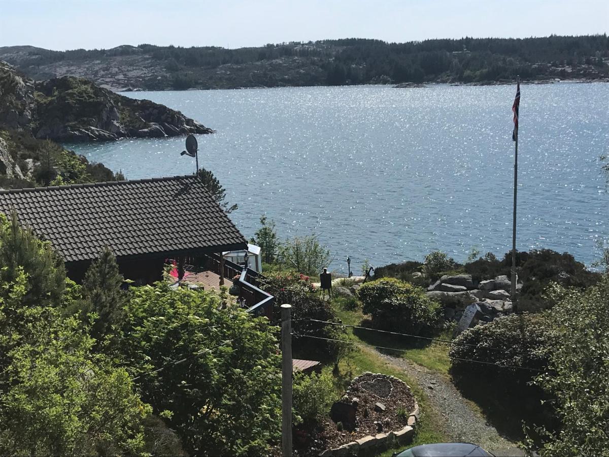 Ferienhaus „Draumen“ In Norwegen Bomlo Esterno foto