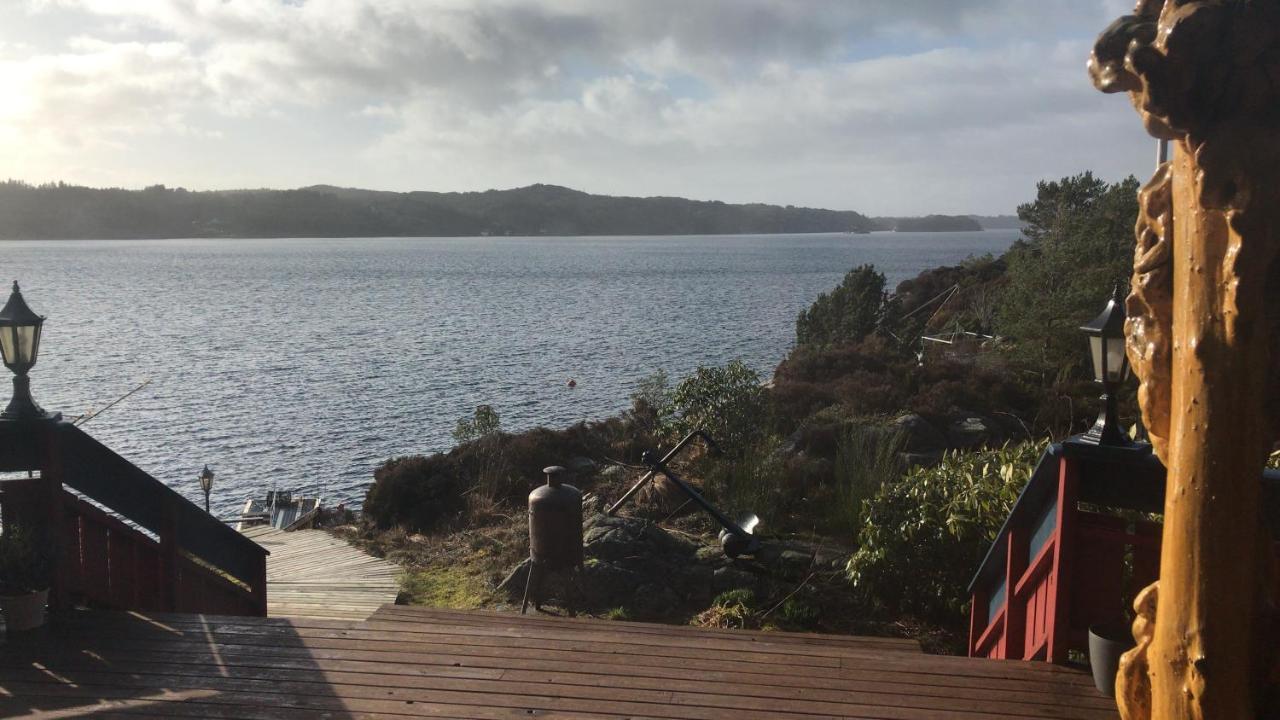 Ferienhaus „Draumen“ In Norwegen Bomlo Esterno foto